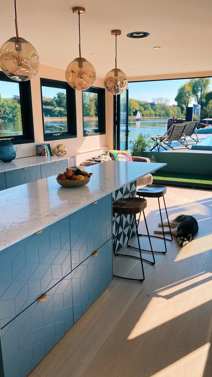 Converted Dutch Barge Houseboat Tour Photos Apartment Therapy